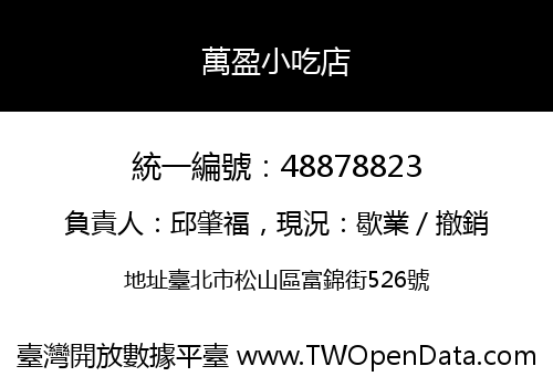 萬盈小吃店