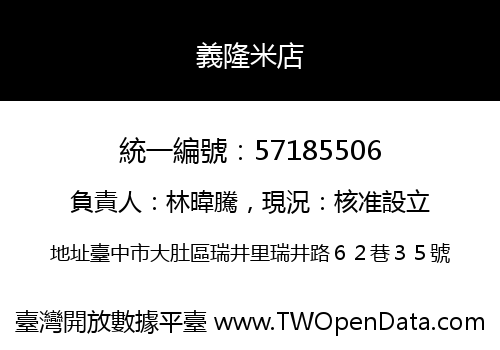 義隆米店