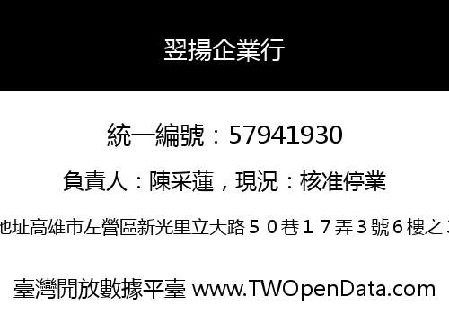 翌揚企業行