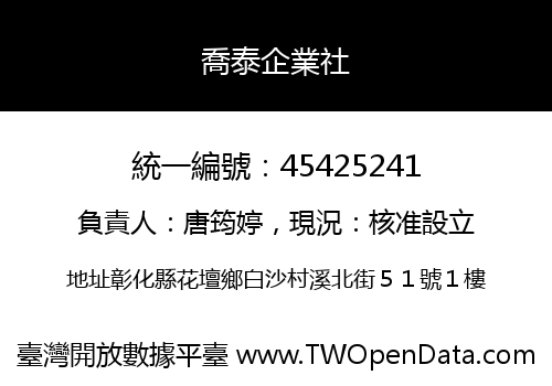 喬泰企業社