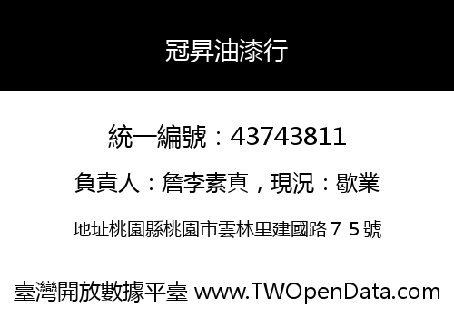 冠昇油漆行