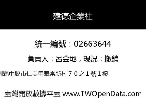 建德企業社