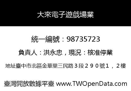 大來電子遊戲場業