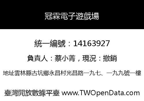 冠霖電子遊戲場