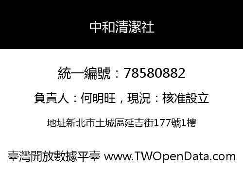 中和清潔社