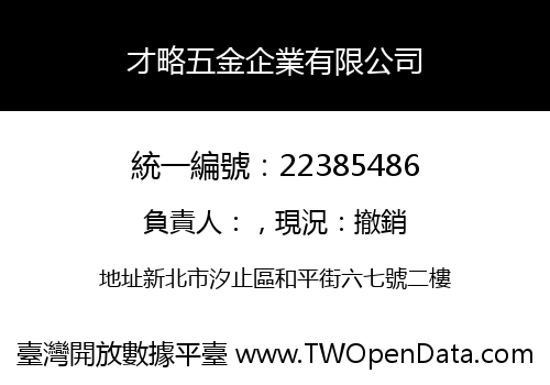 才略五金企業有限公司