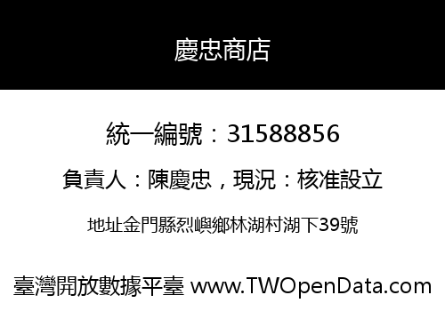 慶忠商店