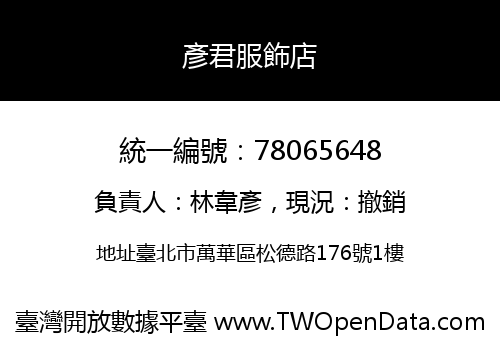 彥君服飾店