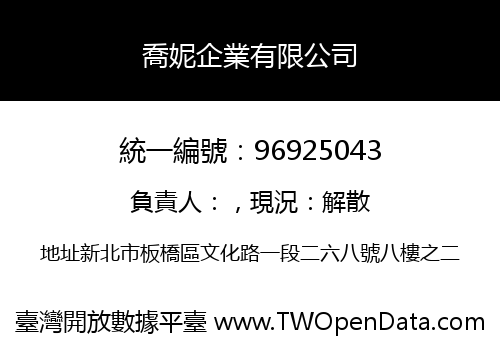 喬妮企業有限公司