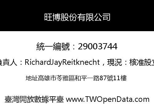 旺博股份有限公司