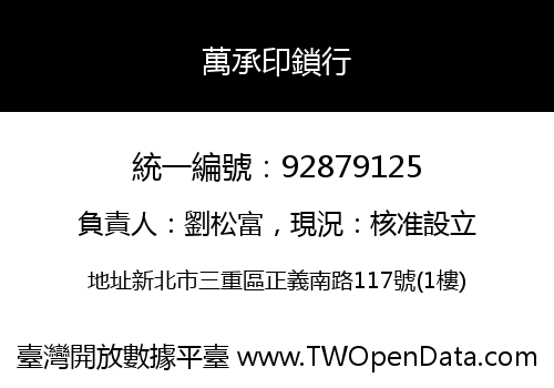 萬承印鎖行