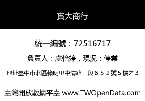 實大商行