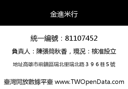 金進米行