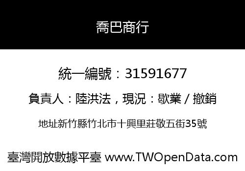 喬巴商行