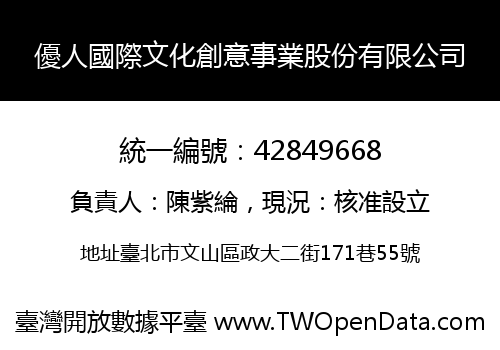 優人國際文化創意事業股份有限公司