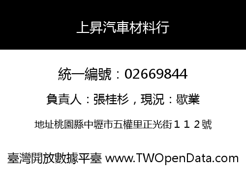 上昇汽車材料行