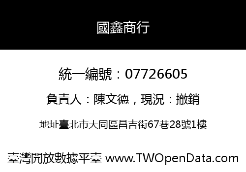 國鑫商行