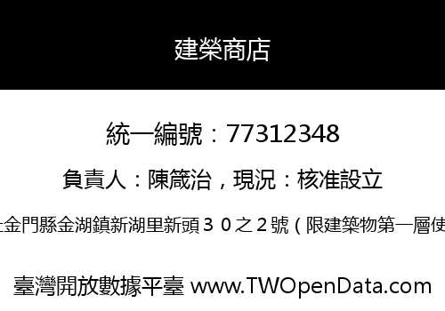 建榮商店