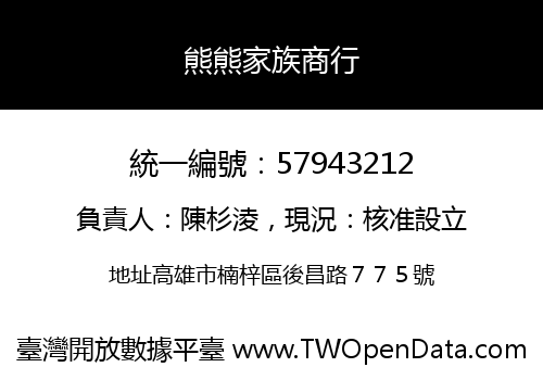 熊熊家族商行