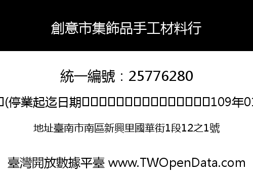 創意市集飾品手工材料行