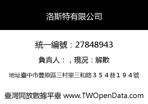 洛斯特有限公司