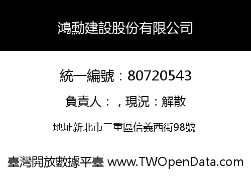 鴻勳建設股份有限公司