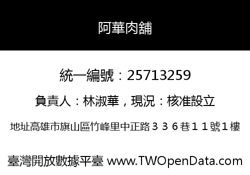 阿華肉舖