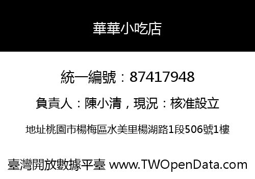 華華小吃店