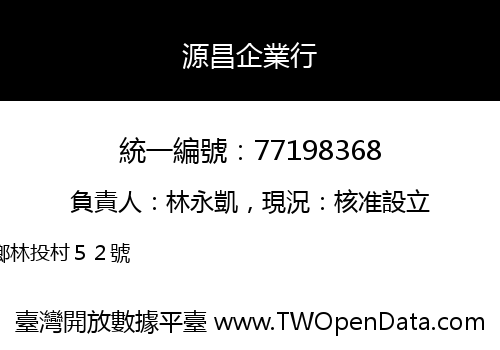源昌企業行