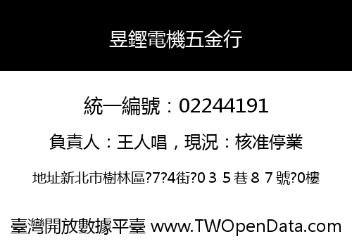 昱鏗電機五金行