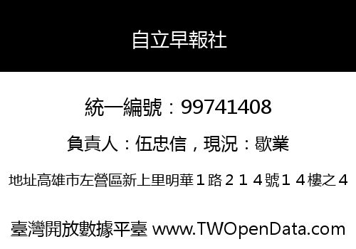 自立早報社