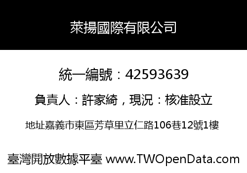 萊揚國際有限公司