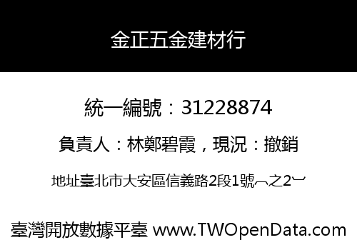 金正五金建材行