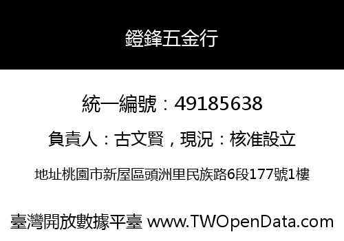 鐙鋒五金行