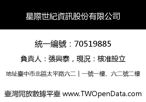 星際世紀資訊股份有限公司