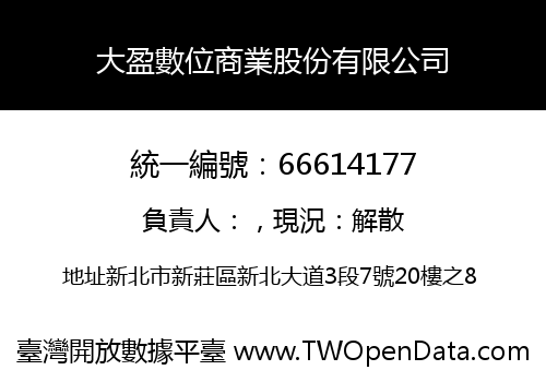 大盈數位商業股份有限公司