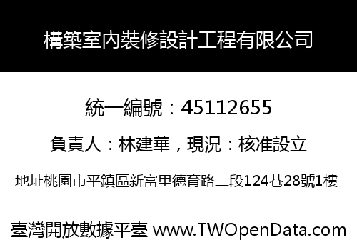 構築室內裝修設計工程有限公司