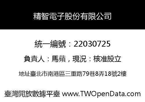 精智電子股份有限公司