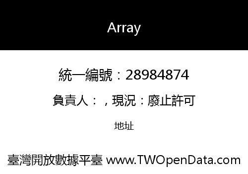 Array