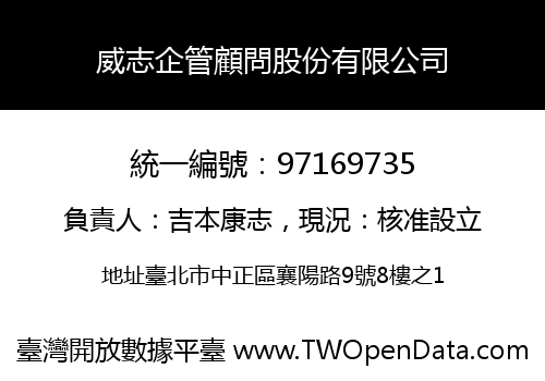 威志企管顧問股份有限公司