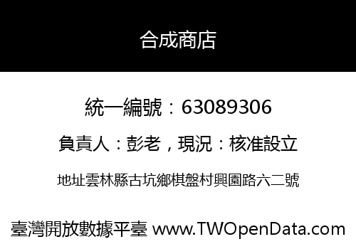 合成商店