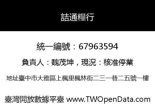 詰通糧行