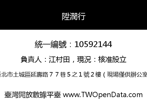陞潤行