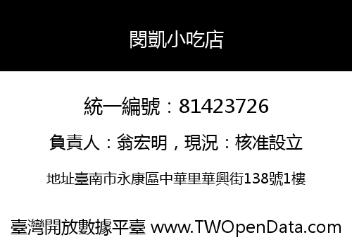 閔凱小吃店