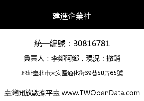 建進企業社