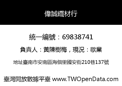 偉誠鐵材行