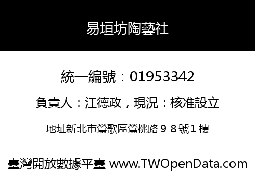 易垣坊陶藝社