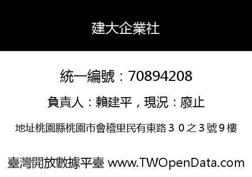 建大企業社
