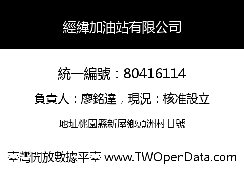 經緯加油站有限公司