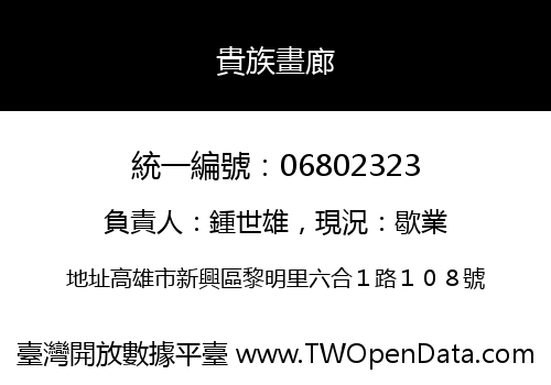 貴族畫廊